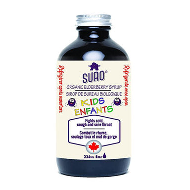 Suro Org Elderberry Syrup-KIDS-236ml